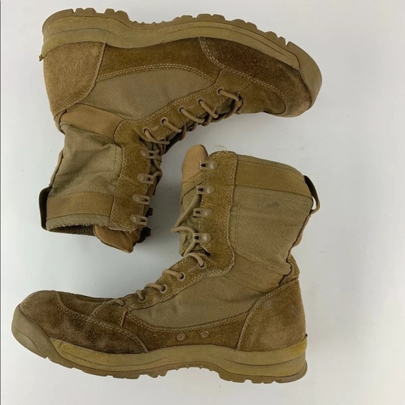 Danner Military Combat Boots 12 Desert Acadia Tan